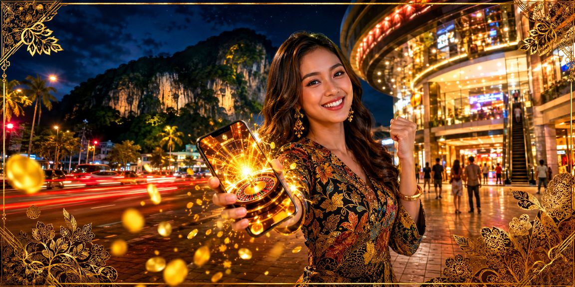 Pemain Ipoh menggunakan aplikasi kasino langsung zhibo88 dengan motif batik